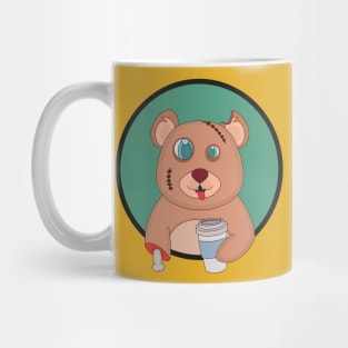 Coffee Zombie Bear Mug